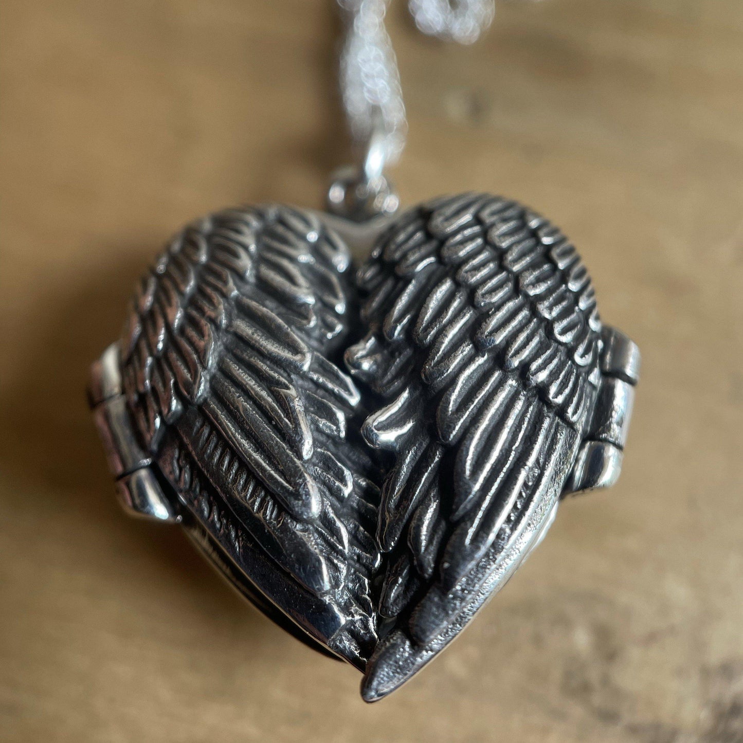 Winged Heart Locket