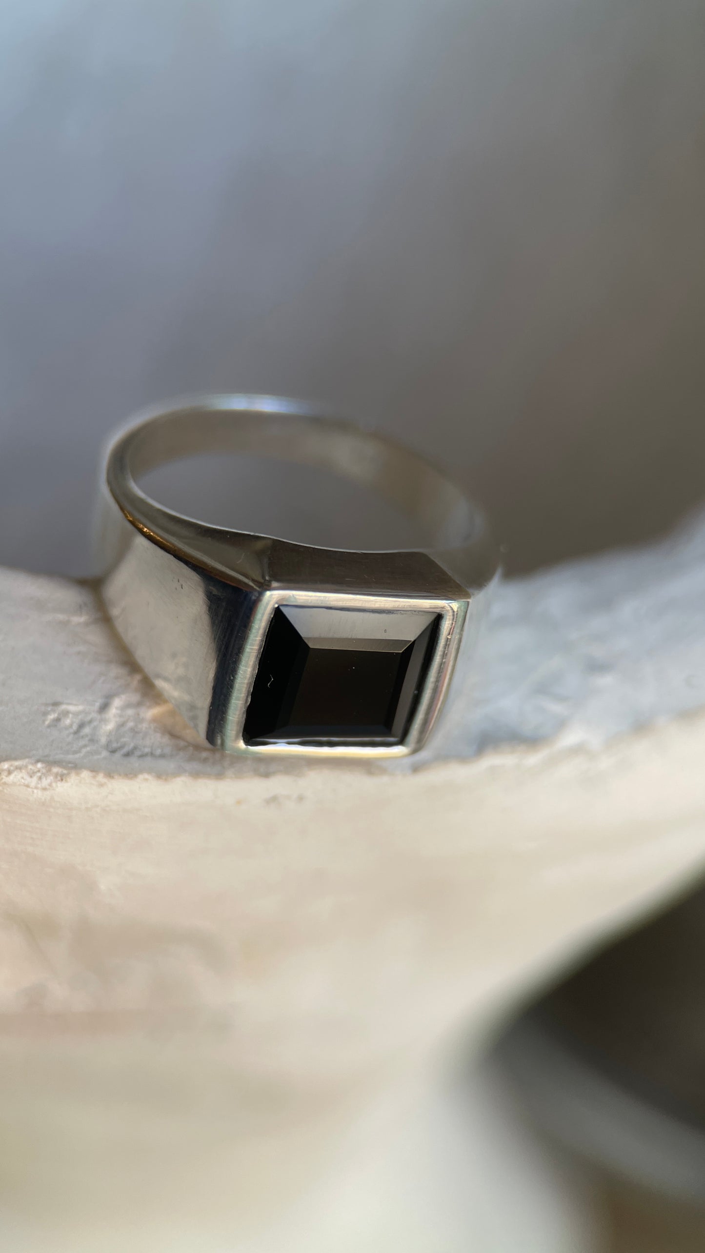 Onyx Signet Ring