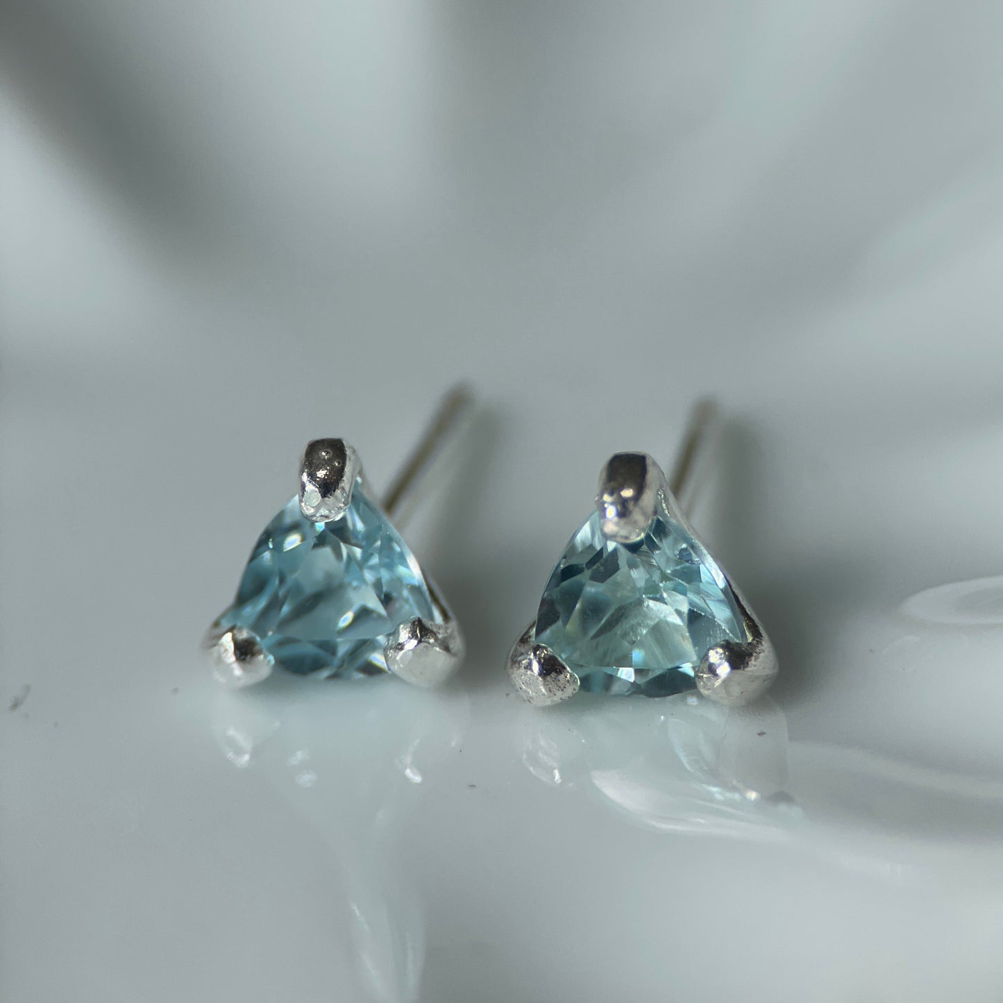 Aquamarine Trillions