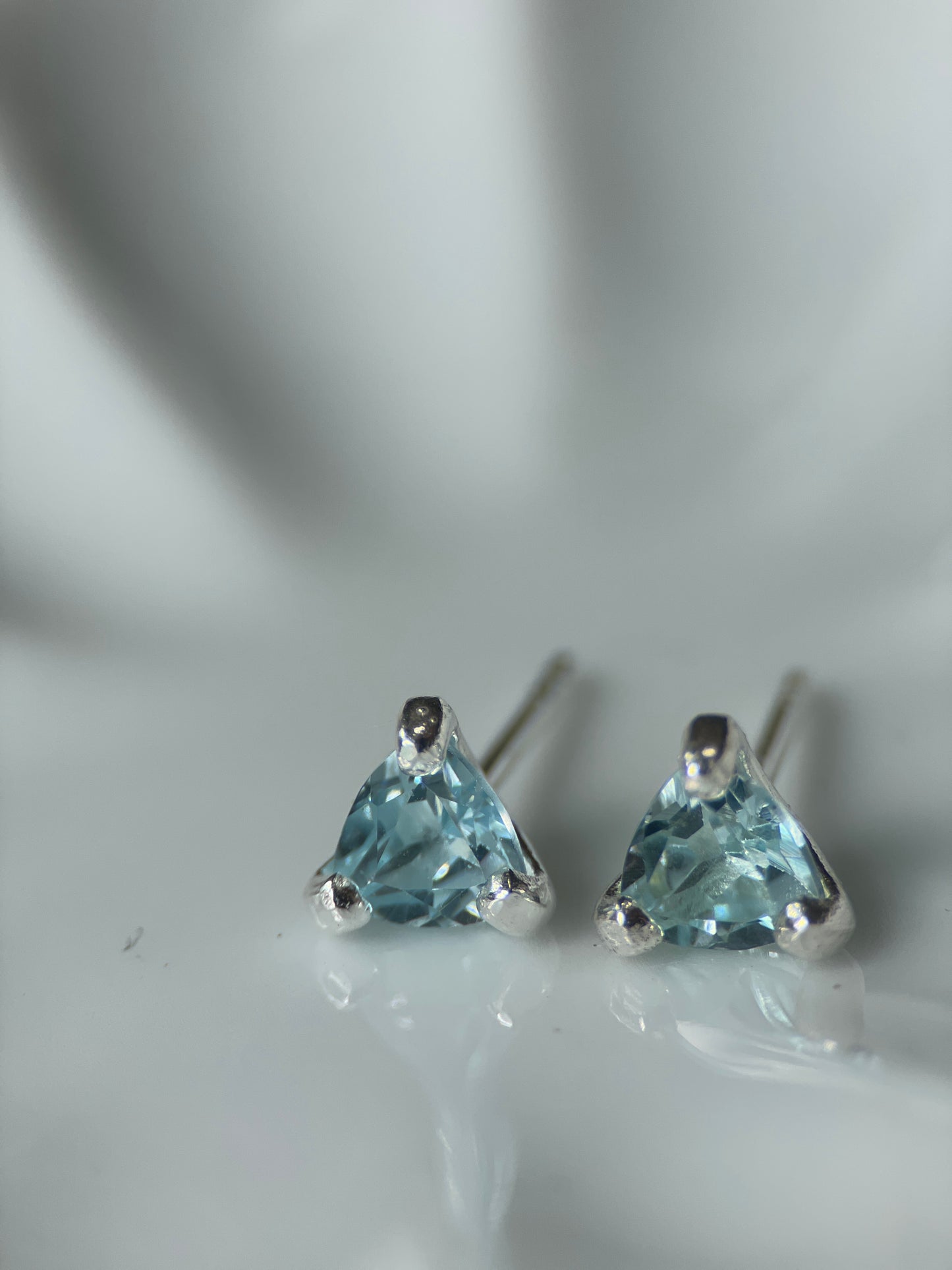 Aquamarine Trillions