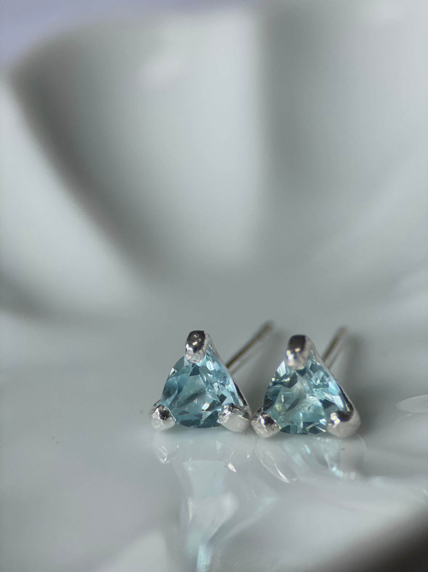 Aquamarine Trillions