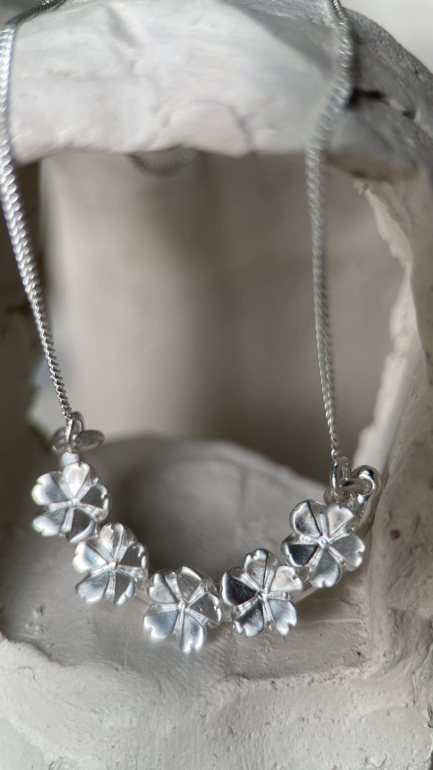 Wreath of Sakura Blossoms Pendant