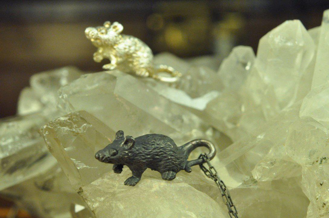 Solid Silver Rat