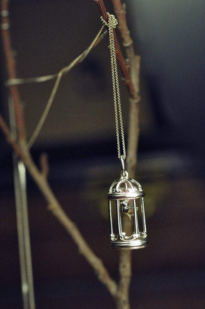 Bird Cage Necklace