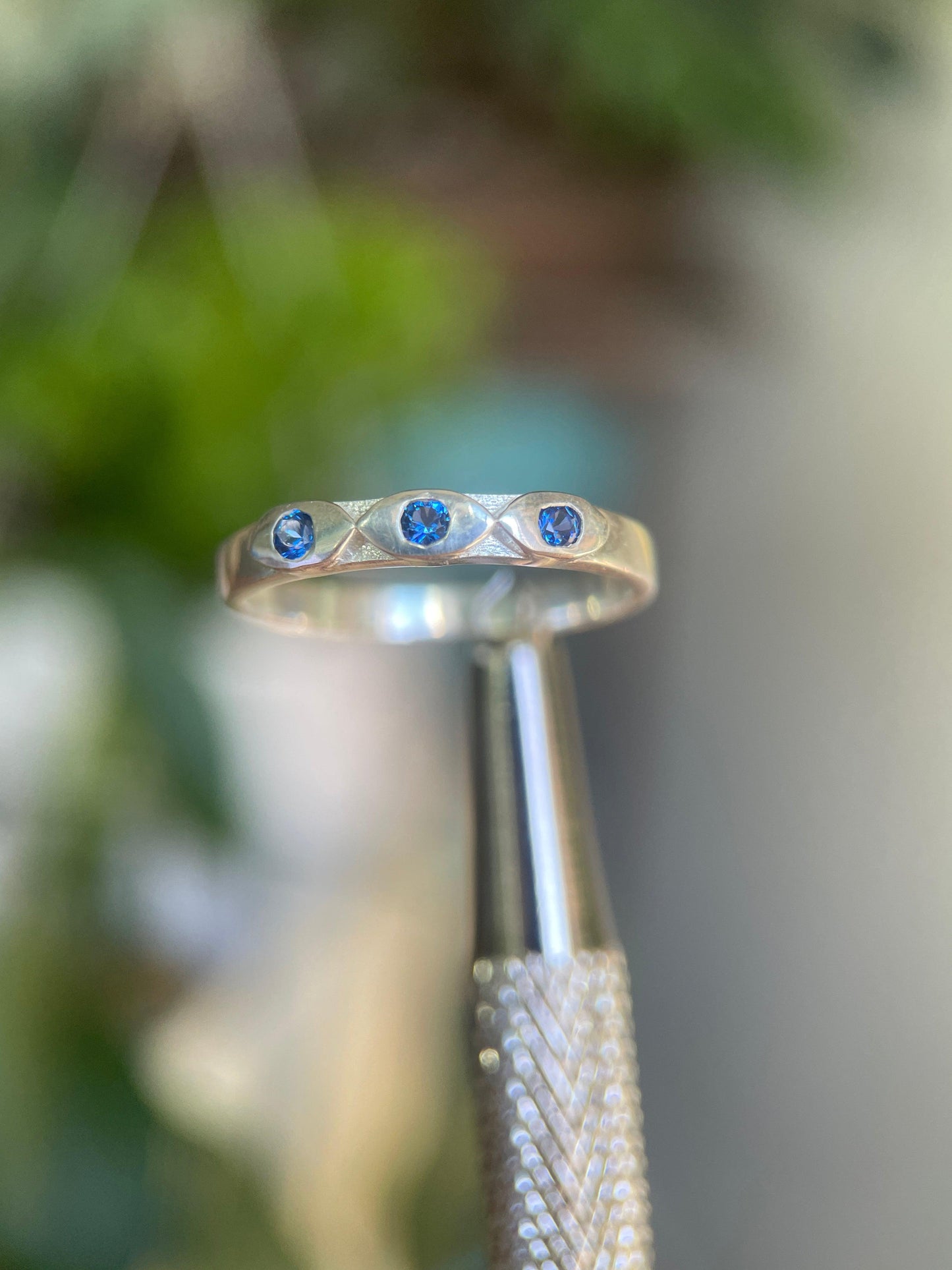 Triple Magic Eye Ring