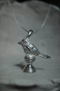Bird On A Pedestal Pendant Set