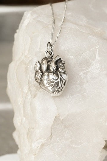 Anatomical Heart Pendant