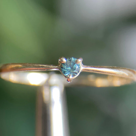Clarity Ring with Australian Sapphire