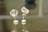 Herkimer Double Crystal Studs