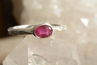 East West Ruby Ring