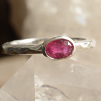 East West Ruby Ring