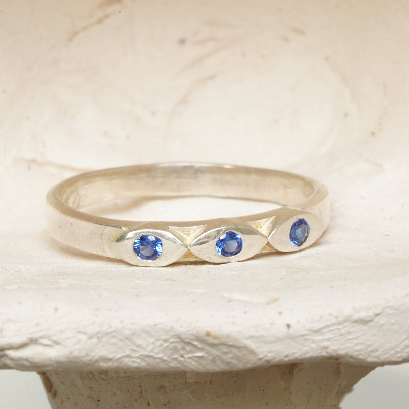 Triple Magic Eye Ring