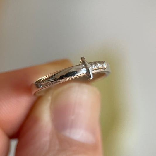 Sterling Silver Sword Ring