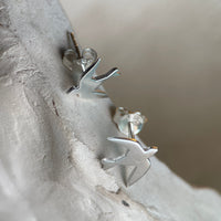 Sterling Silver Swallow Studs