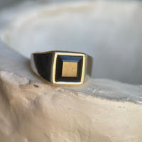Onyx Signet Ring