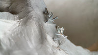 Sterling Silver Swallow Studs