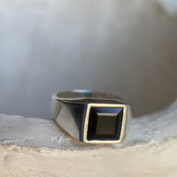 Onyx Signet Ring