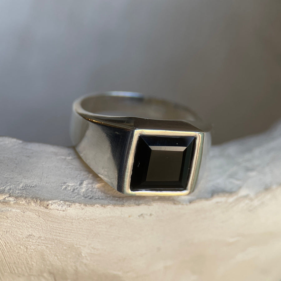 Onyx Signet Ring