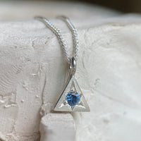 Prism Pendant Sapphire