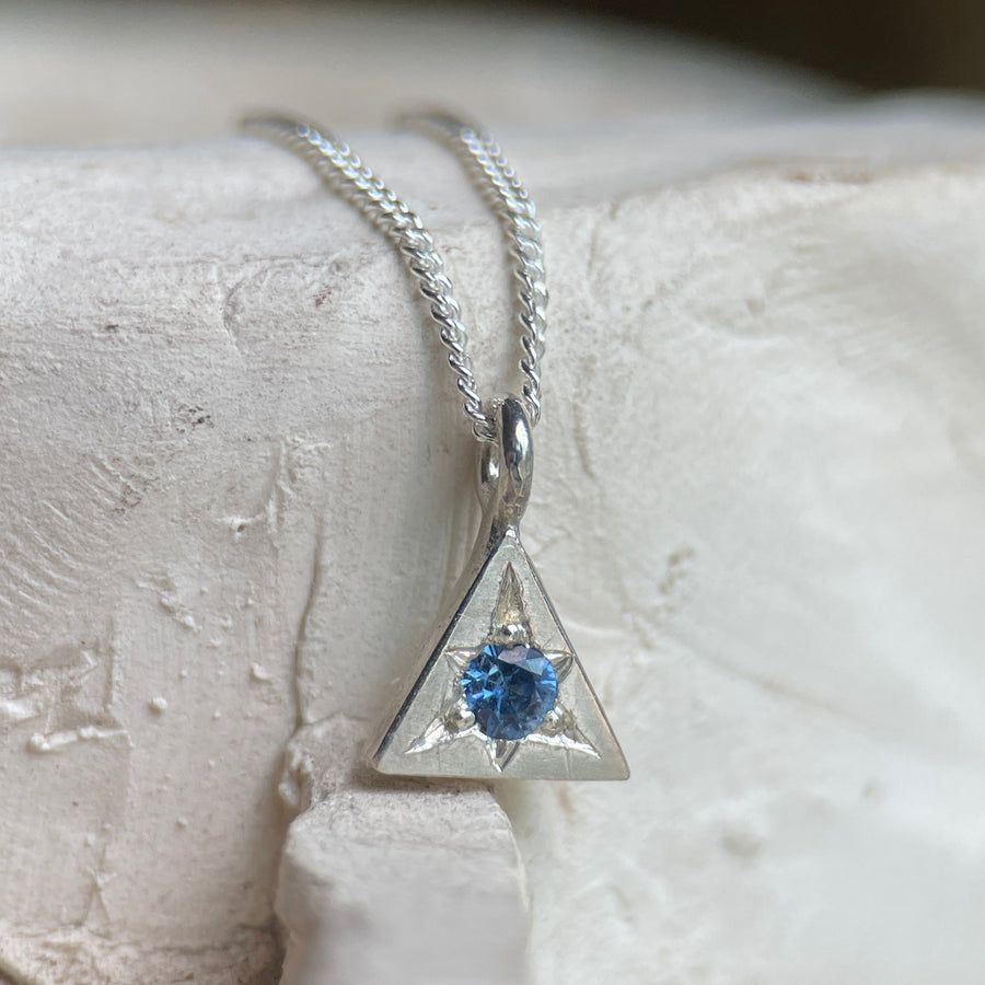 Prism Pendant Sapphire