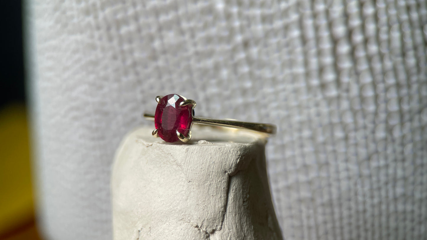 Hyperion Ruby Ring