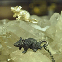 Solid Silver Rat