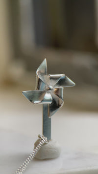 Sterling Silver Pinwheel